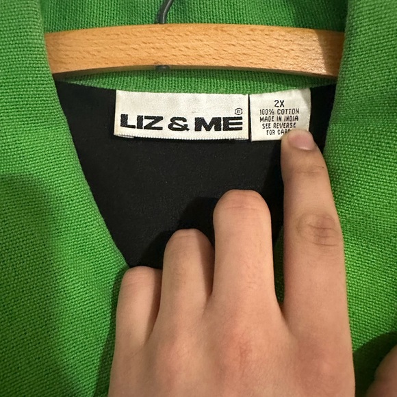 RARE 90s LIZ & ME PATCHWORK JACKET - Picture 4 of 4